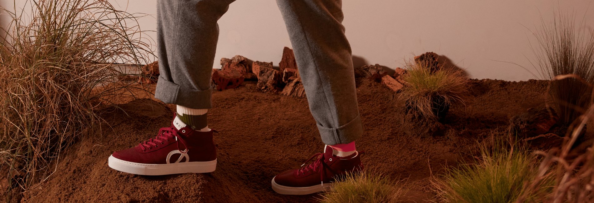 Mens Vegan Sneakers Header