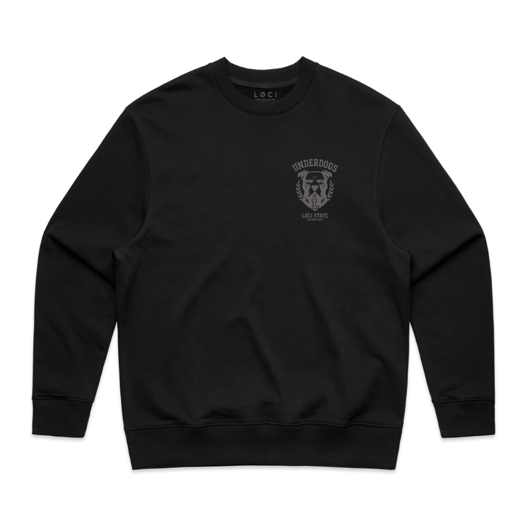 LØCI STATE SWEATER - COAL