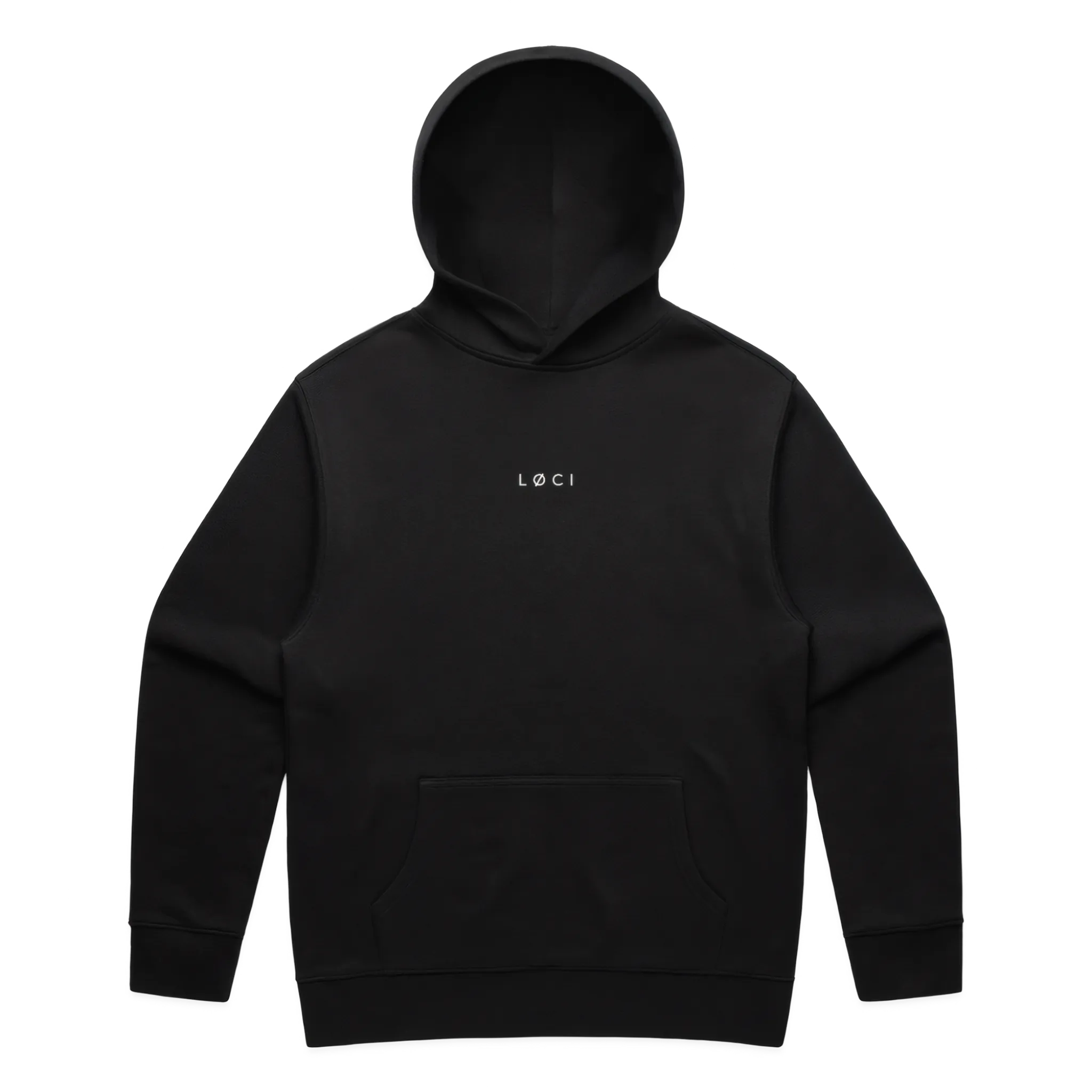BASE MEN'S HOODIE - BLACK