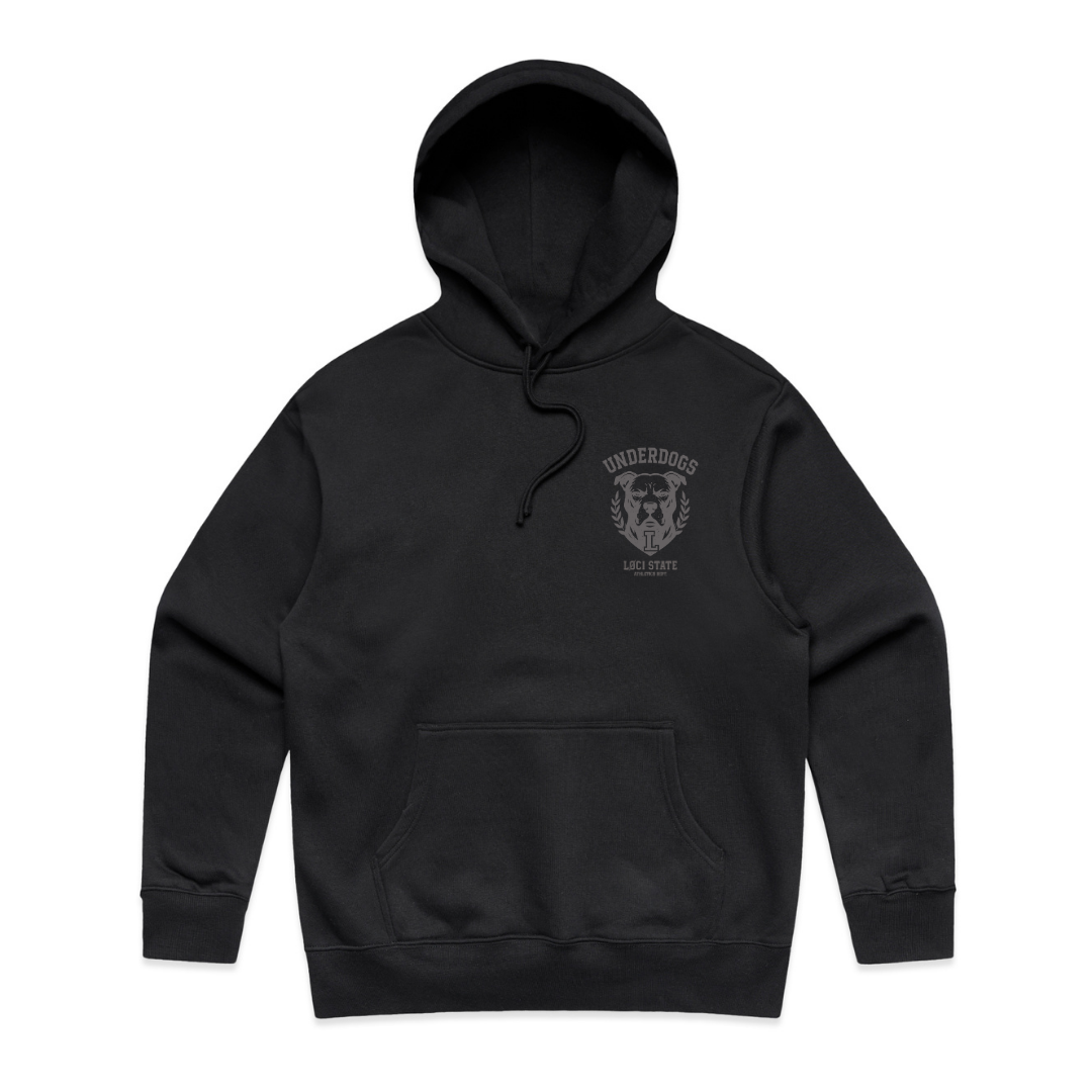 LØCI STATE HOODIE - COAL