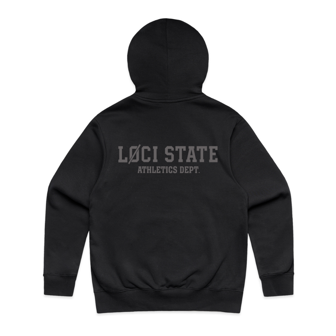 LØCI STATE HOODIE - COAL