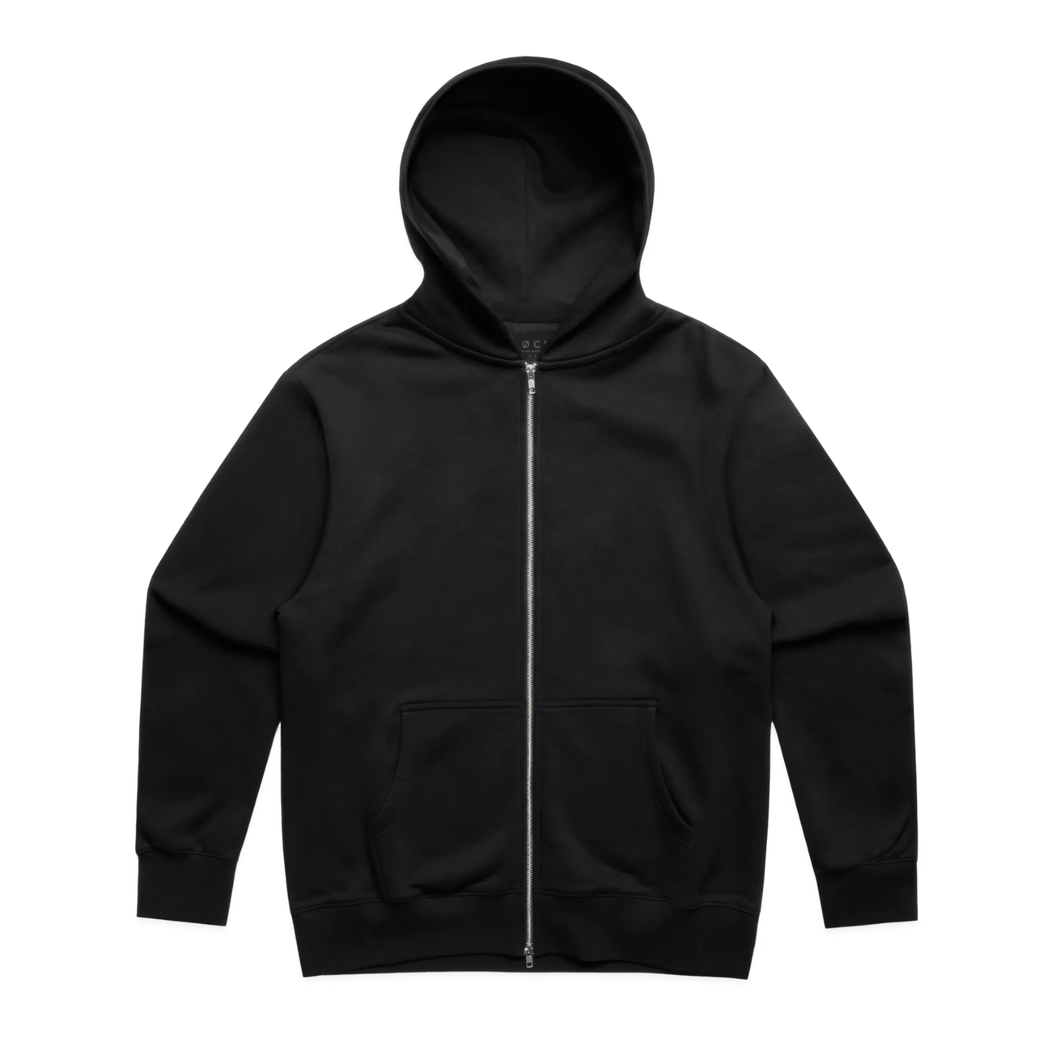 UNDERDOGS ZIP HOODIE - BLACK