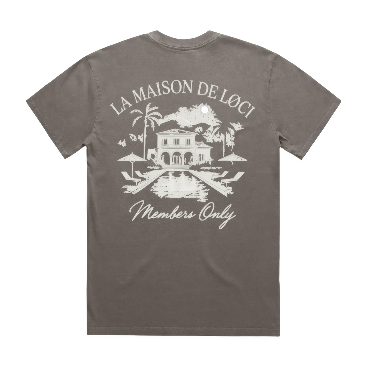 LA MAISON MEN'S T-SHIRT - VINTAGE GREY LA MAISON MEN'S T-SHIRT - VINTAGE GREY