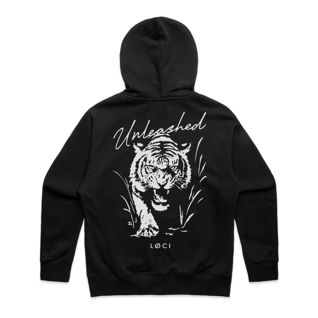 UNLEASHED HOODIE - BLACK