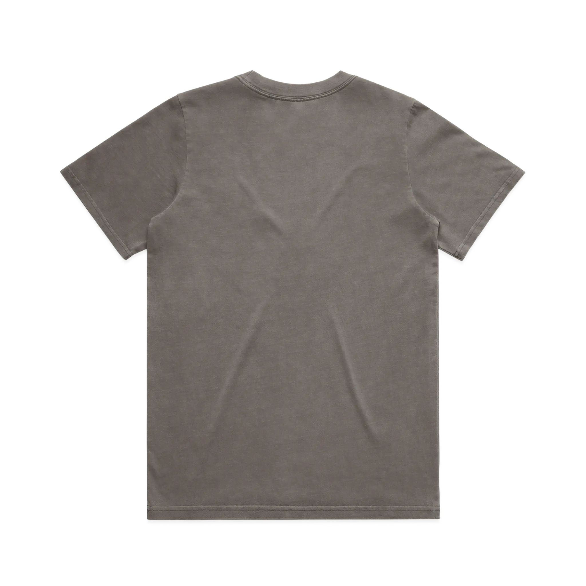 Gray t-shirt on a white background