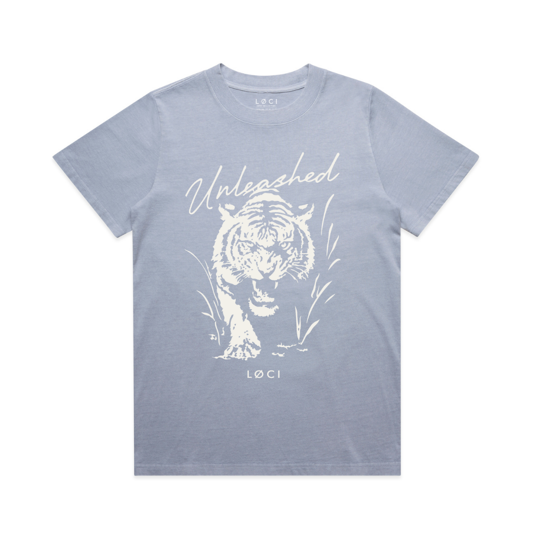 UNLEASHED X WOMEN'S  T-SHIRT - VINTAGE POWDER
