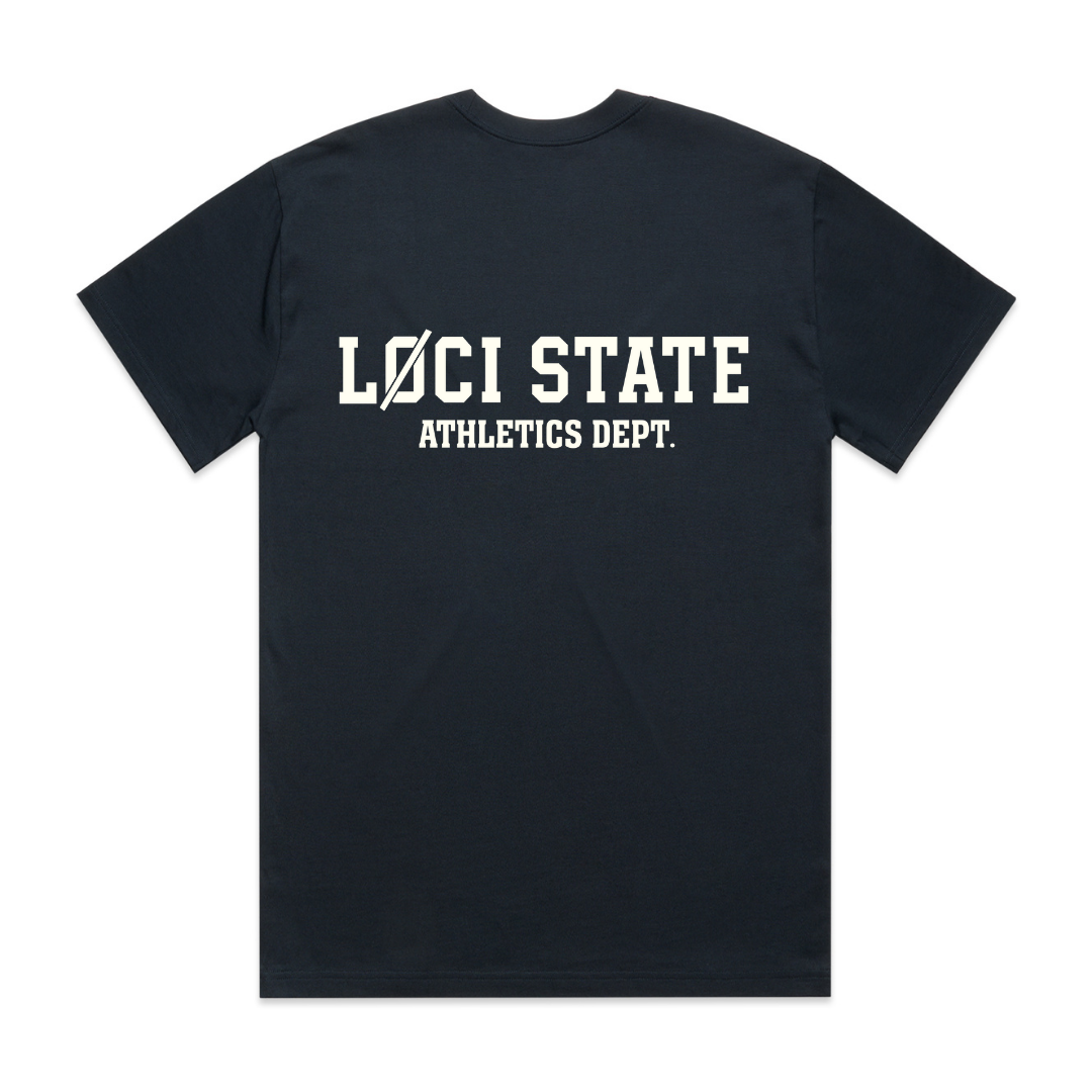 LØCI STATE T-SHIRT - NAVY
