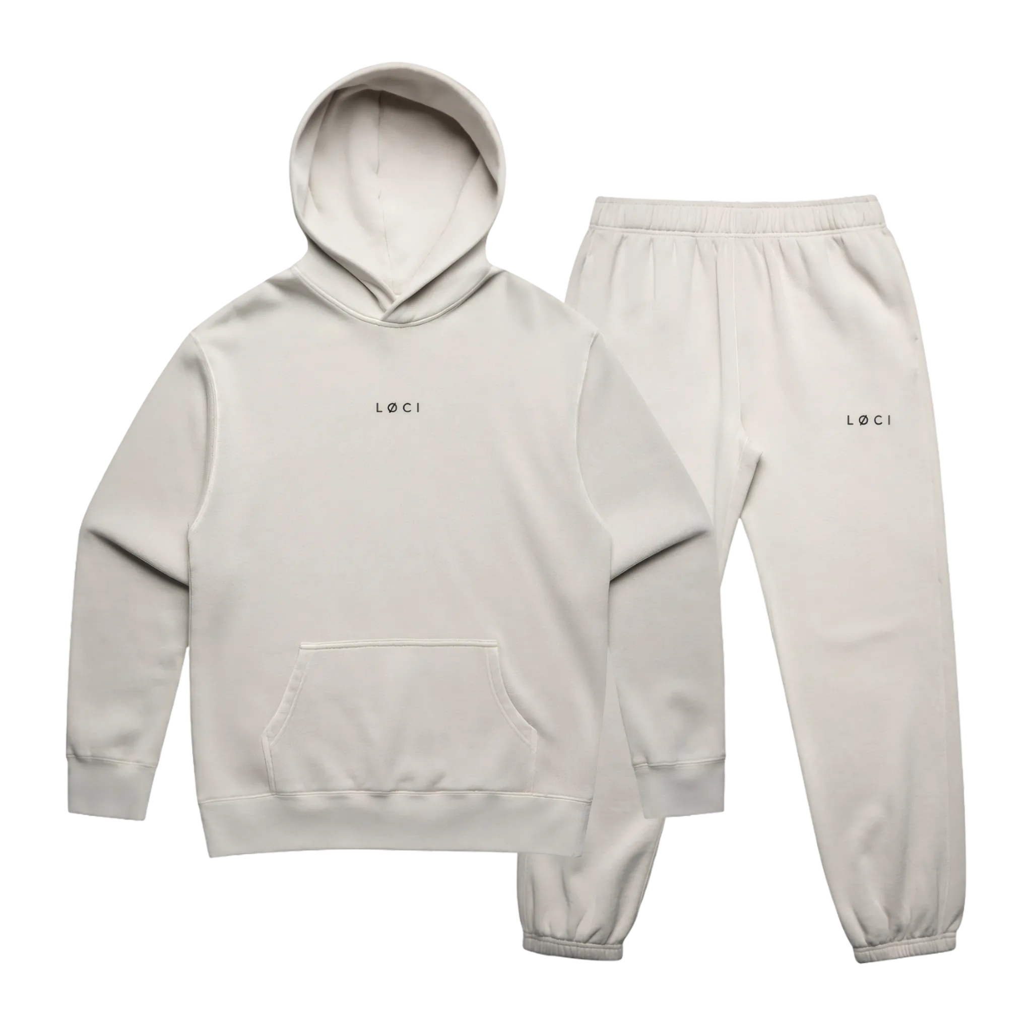 BASE MEN'S HOODIE SET - VINTAGE BONE