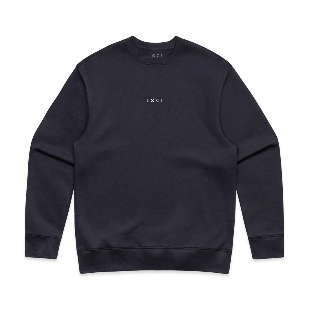 BASE MEN'S SWEATER - INK BLUE
