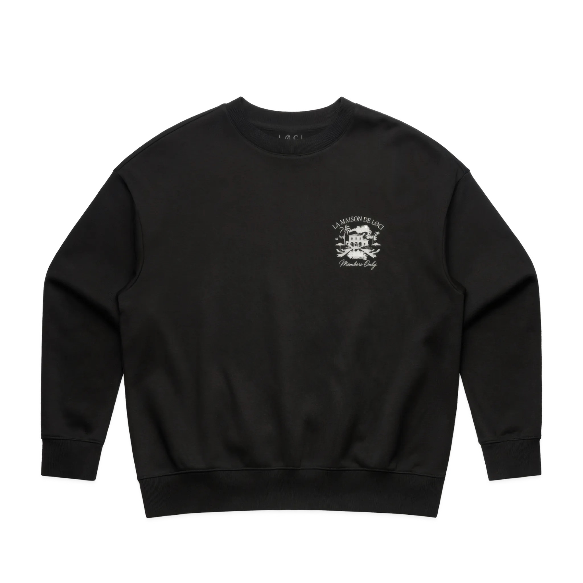 LA MAISON WOMEN'S SWEATER - BLACK