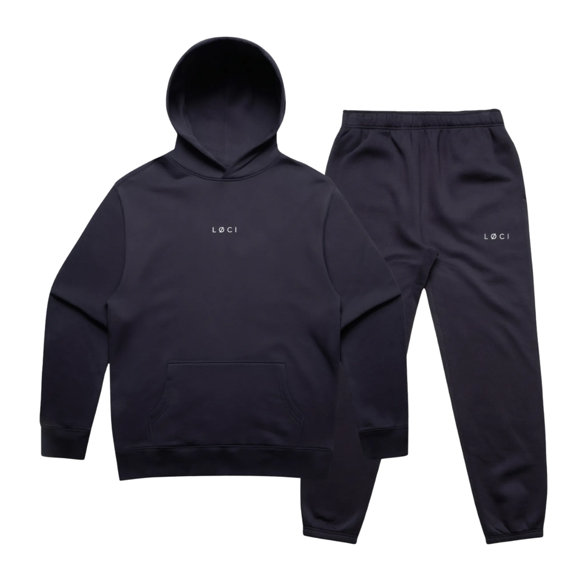 BASE MEN'S HOODIE SET - INK BLUE
