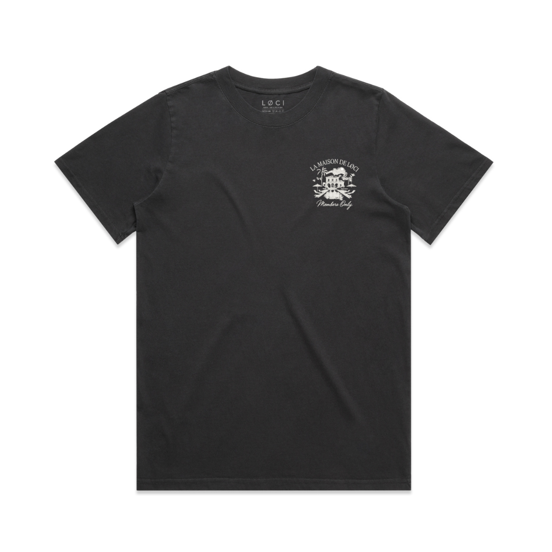 LA MAISON WOMEN'S T-SHIRT - VINTAGE BLACK