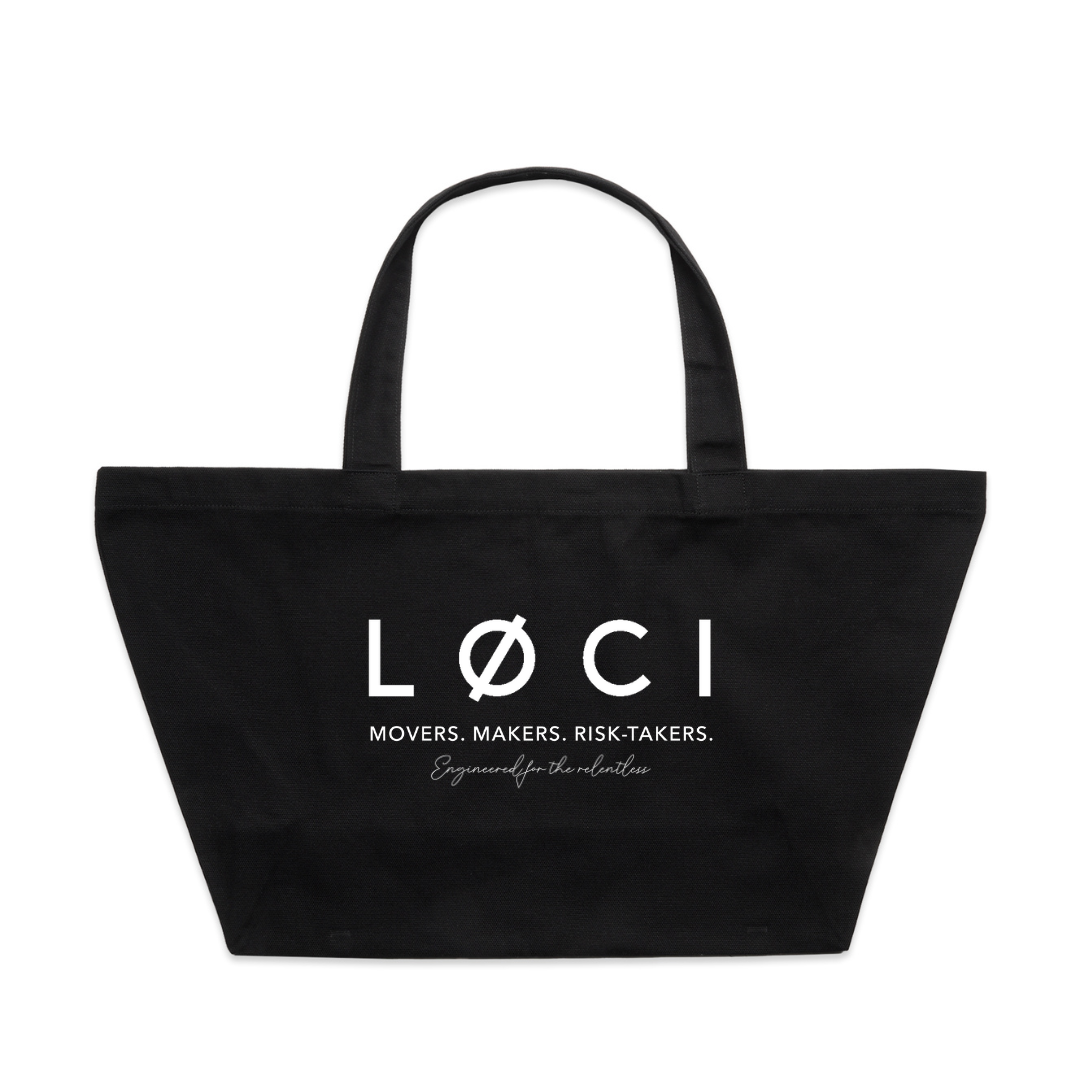 OVERSIZED TOTE - BLACK