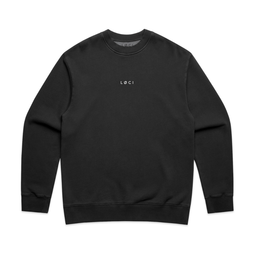 BASE MEN'S SWEATER - VINTAGE BLACK