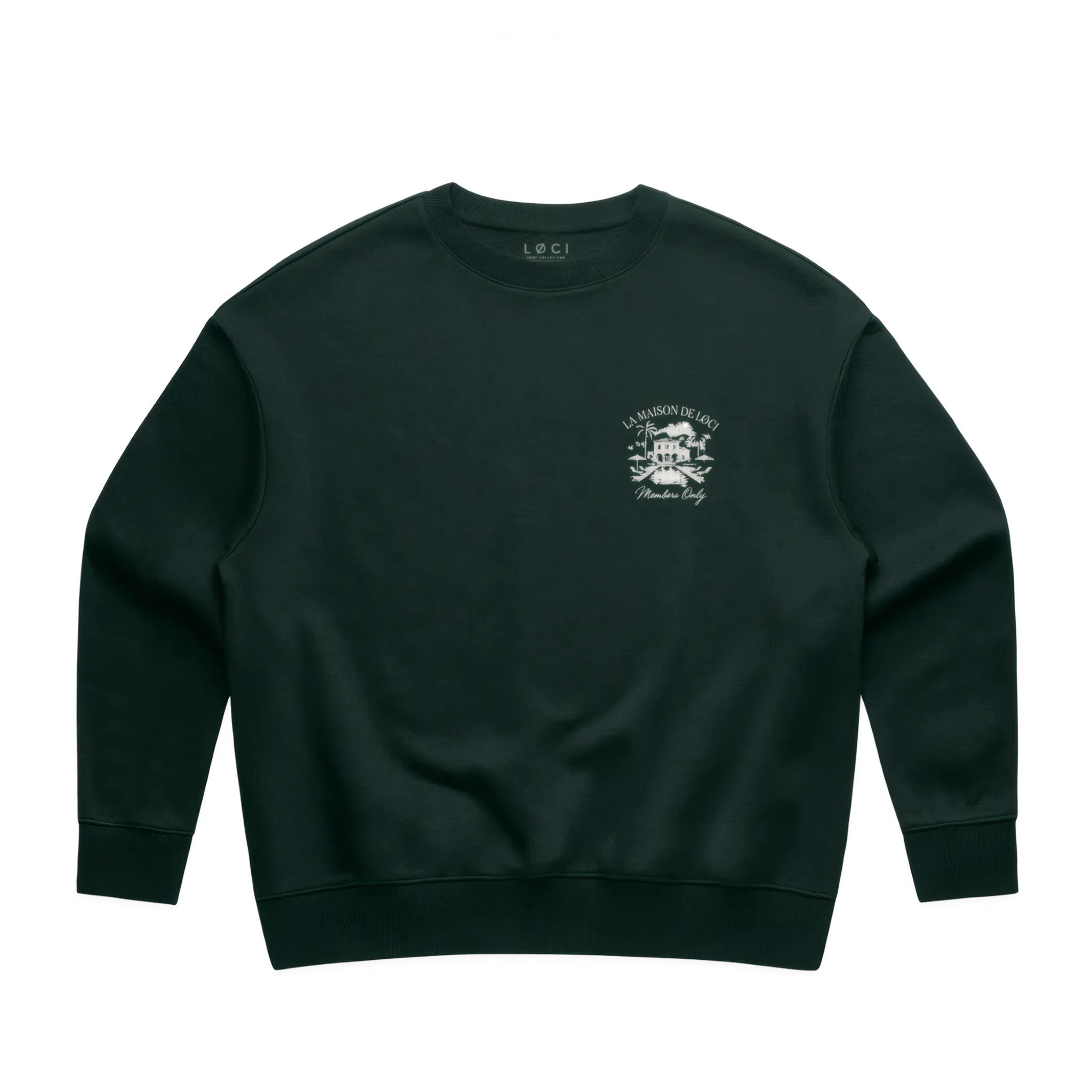 LA MAISON WOMEN'S SWEATER - PINE GREEN