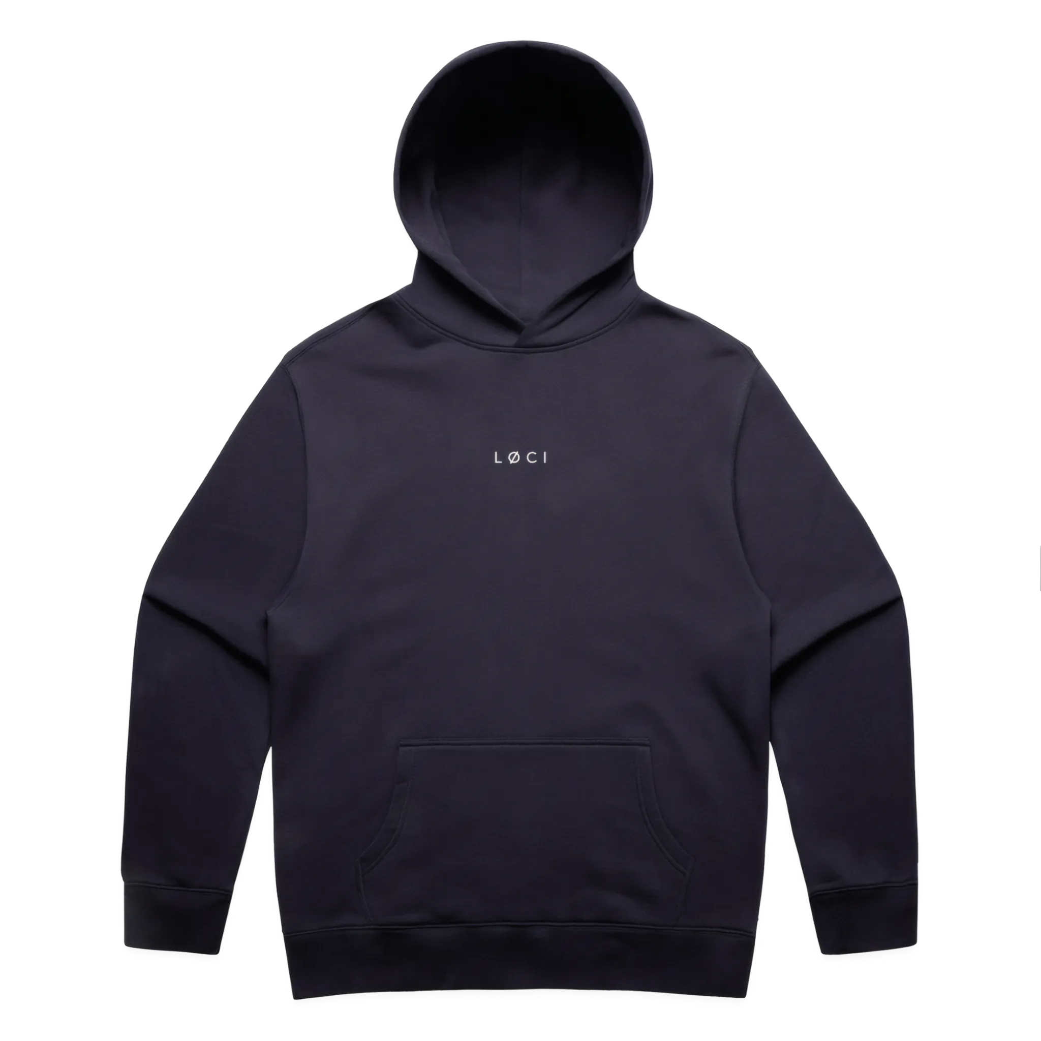 BASE MEN'S HOODIE - INK BLUE