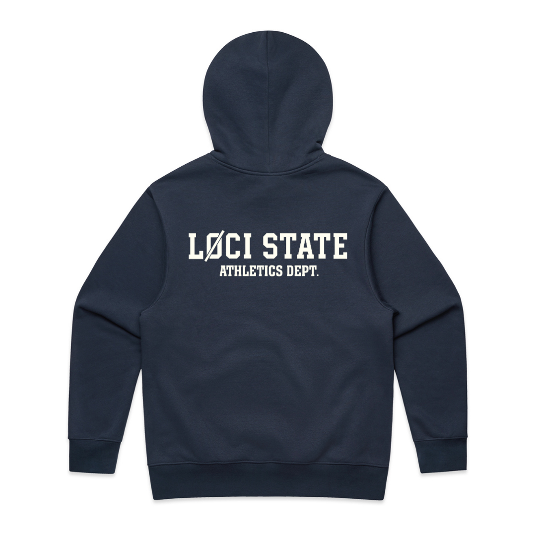 LØCI STATE HOODIE - MIDNIGHT BLUE