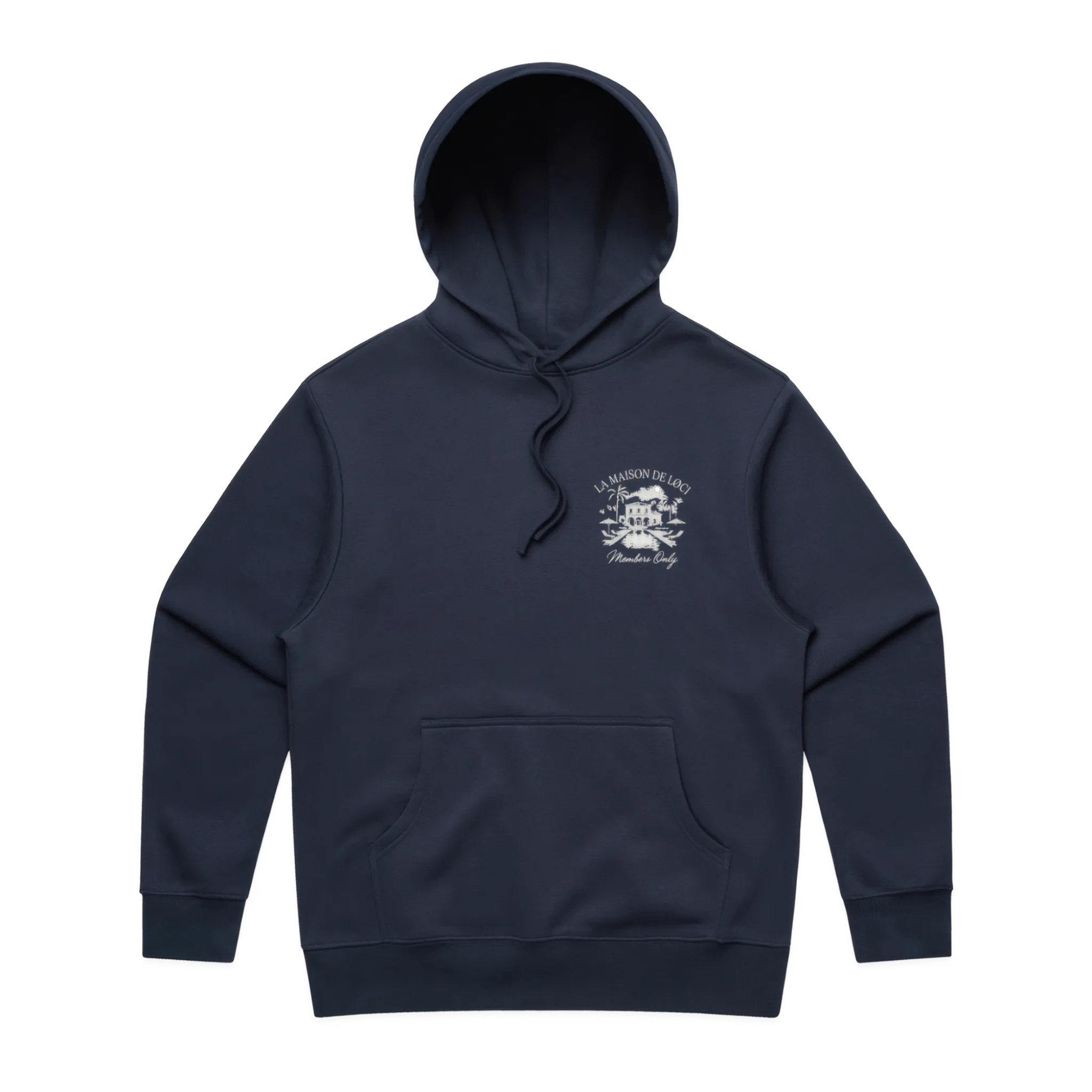 LA MAISON HOODIE - MIDNIGHT BLUE