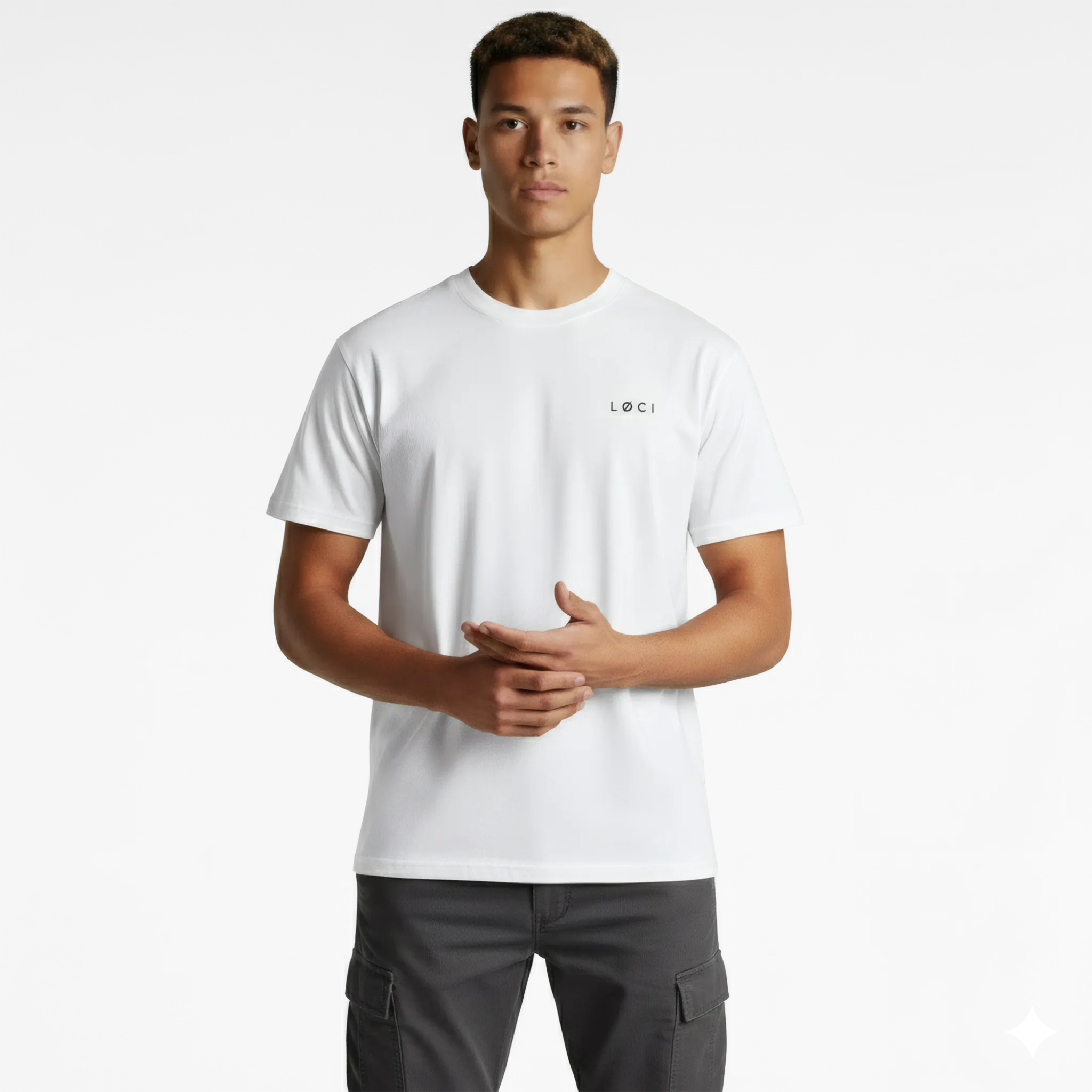 ICØN MEN'S T-SHIRT - VINTAGE WHITE