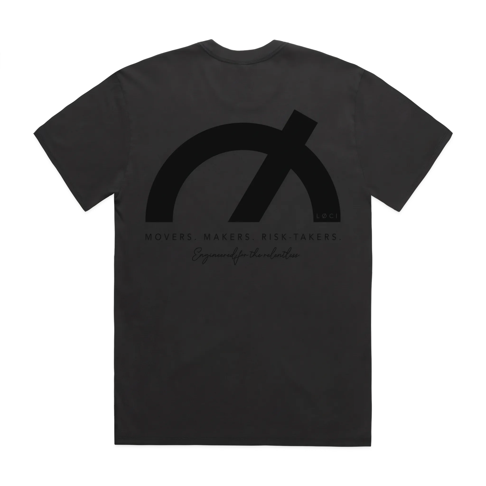 ICØN MEN'S T-SHIRT - VINTAGE COAL