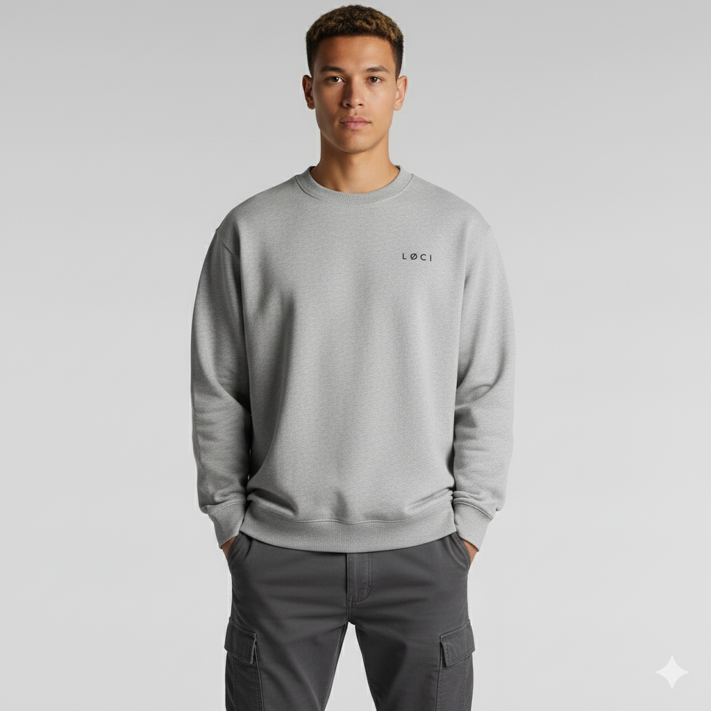 ICØN SWEATER - ATHLETIC HEATHER