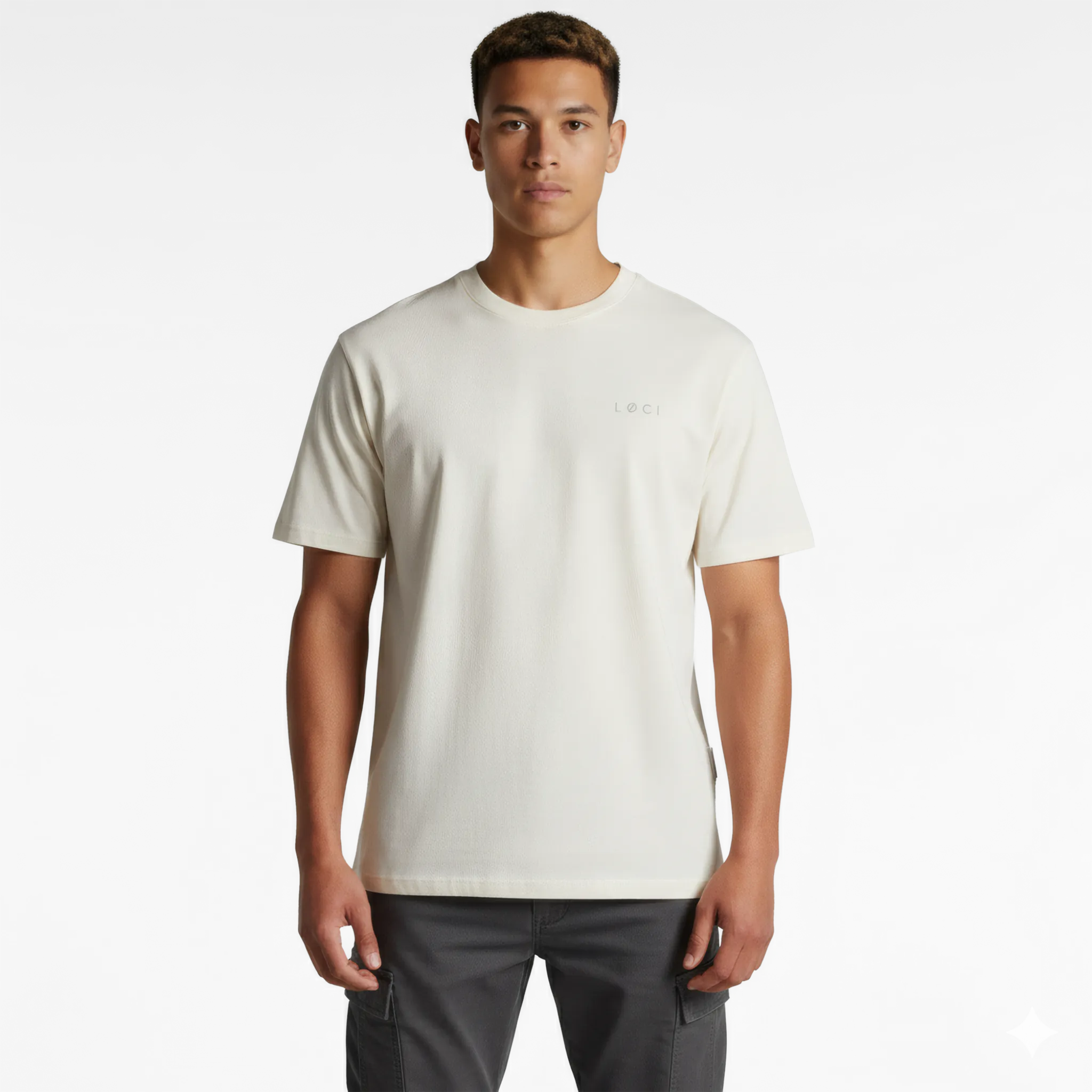 ICØN MEN'S T-SHIRT - VINTAGE BONE