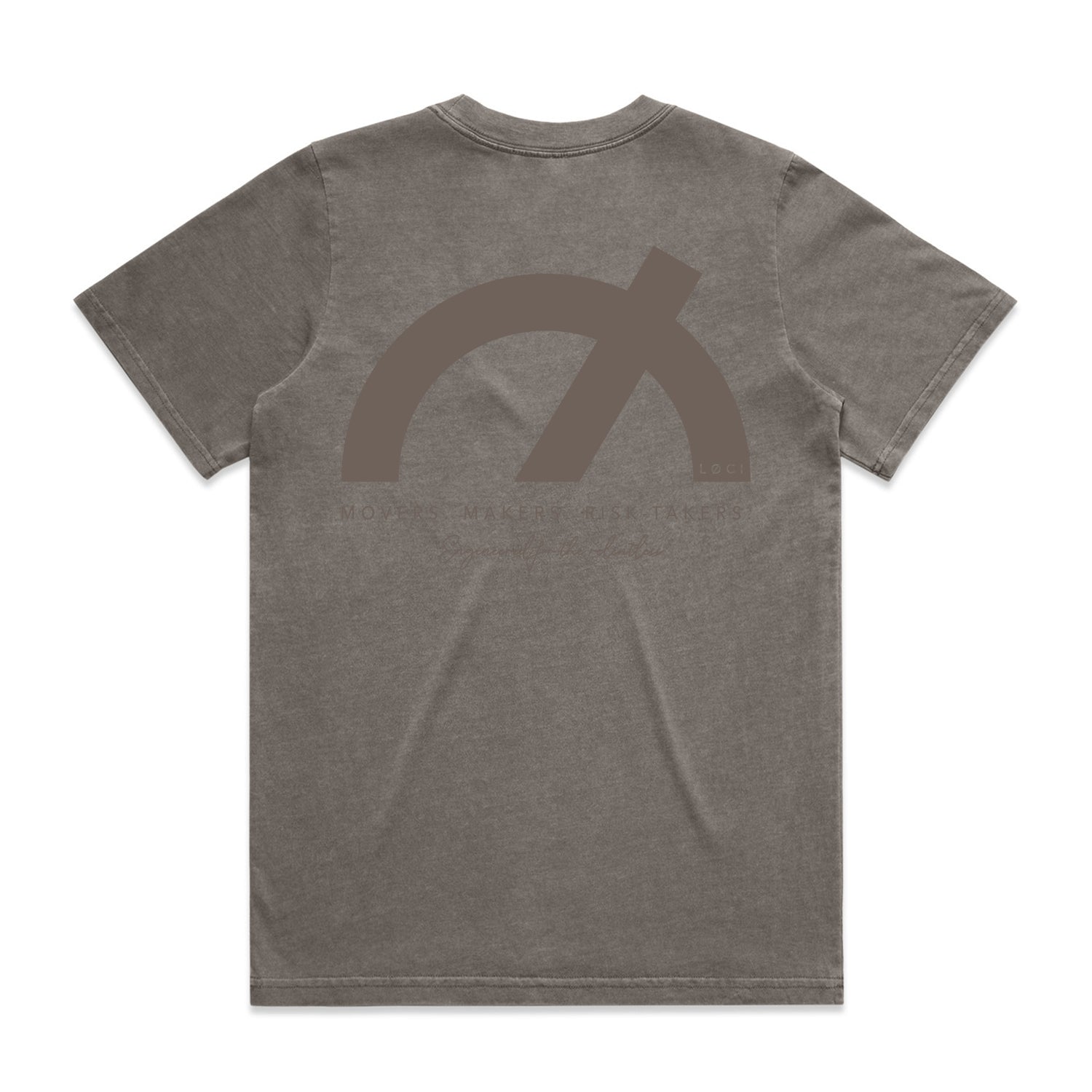 ICØN WOMEN'S VINTAGE-WASH T-SHIRT - GREY