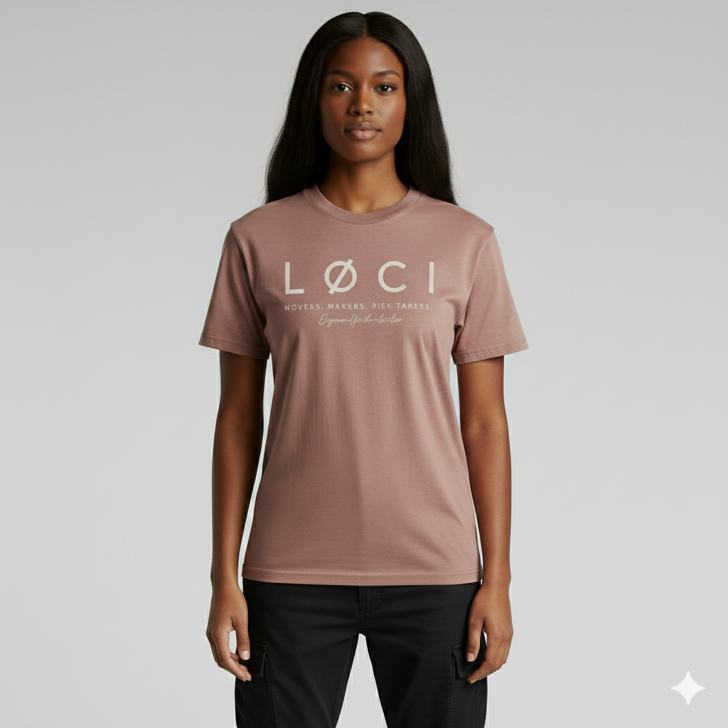 CØRE WOMEN'S VINTAGE-WASH T-SHIRT - PINK