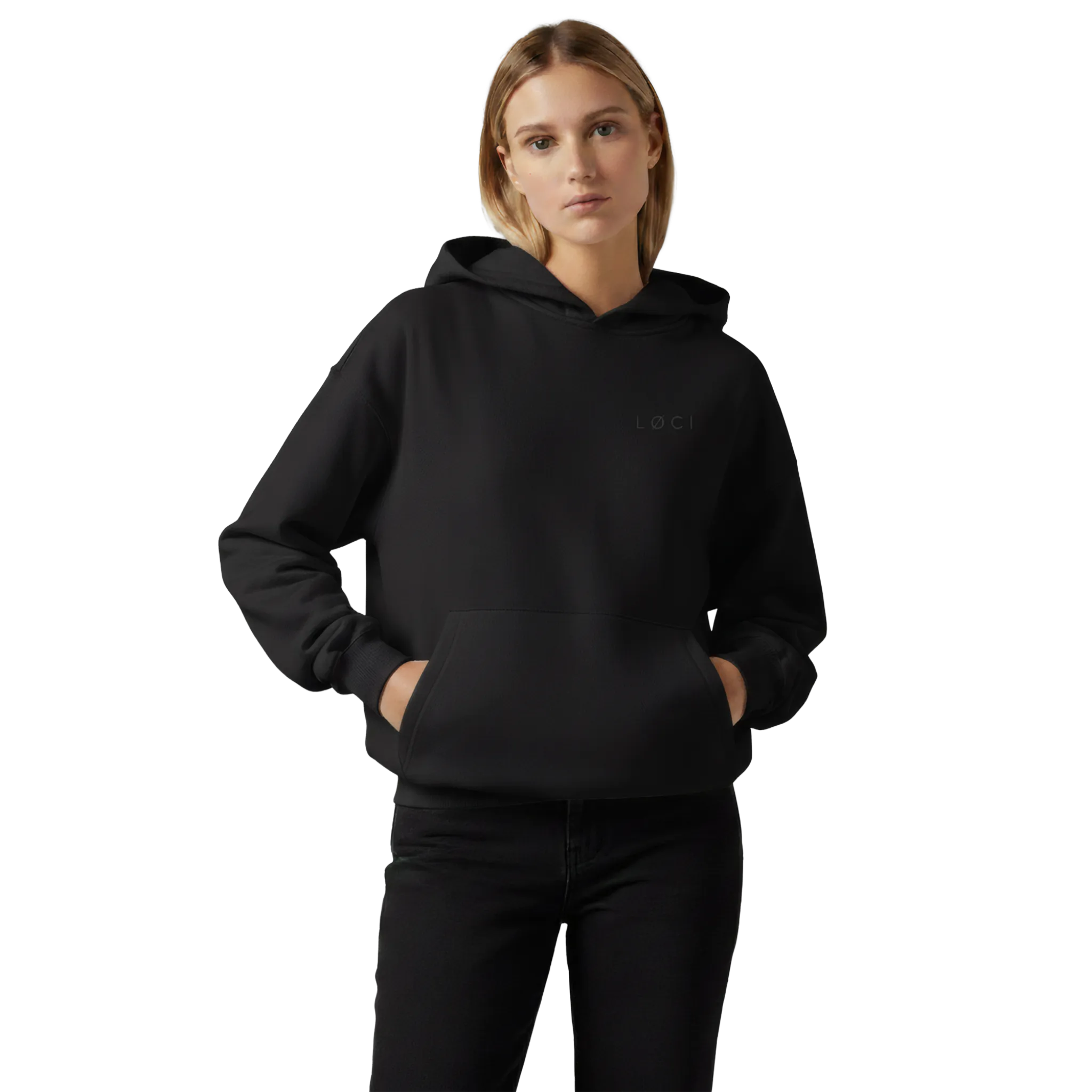 ICØN HOODIE - BLACK