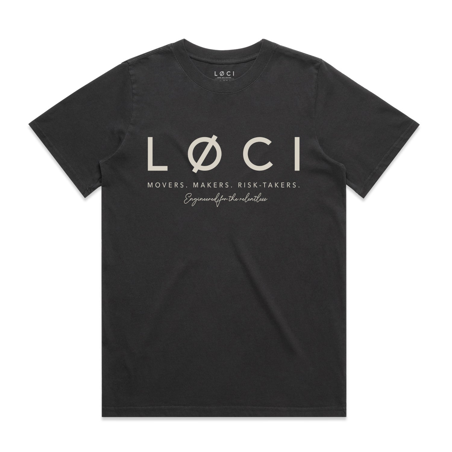 CØRE WOMEN'S VINTAGE-WASH T-SHIRT - BLACK