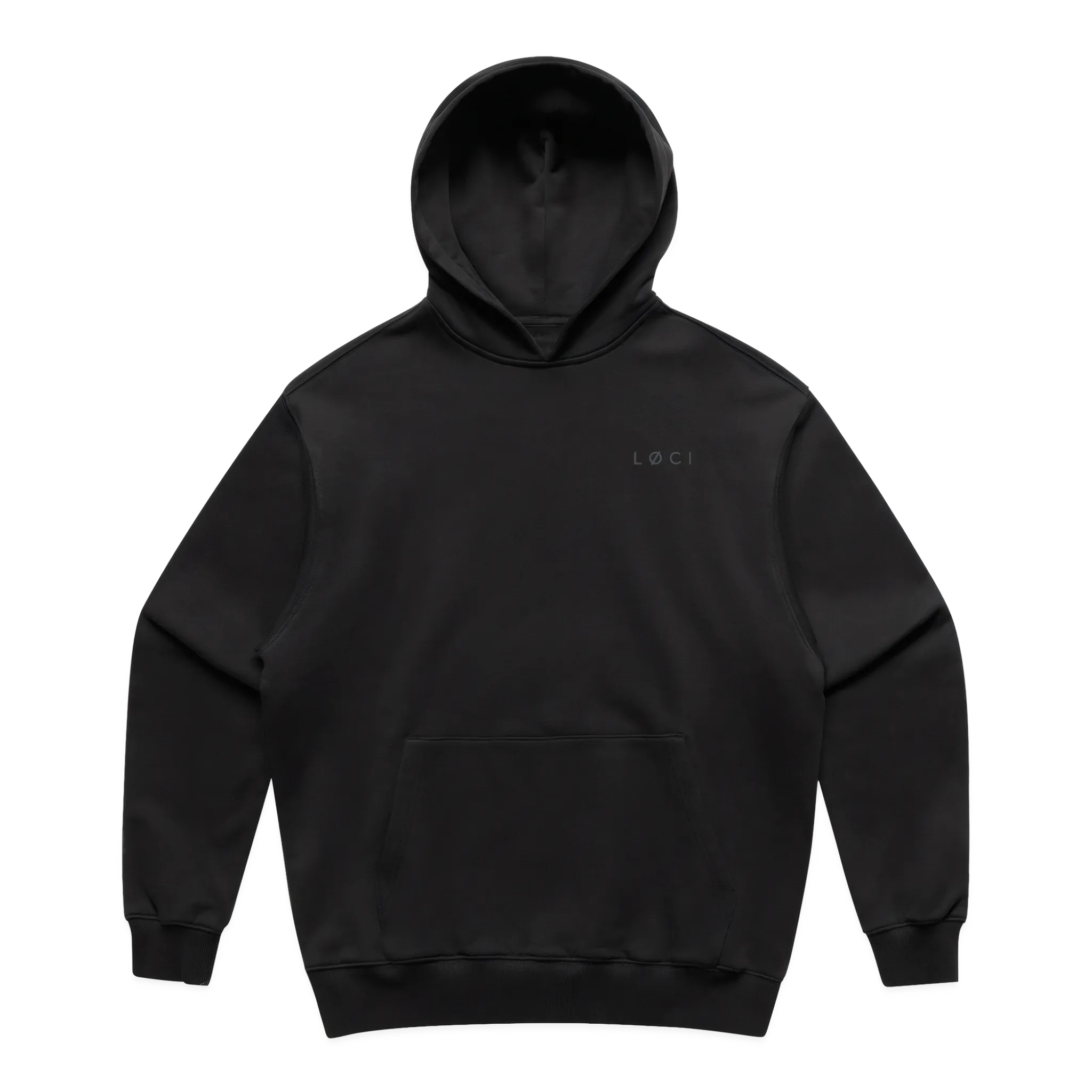 ICØN HOODIE - BLACK