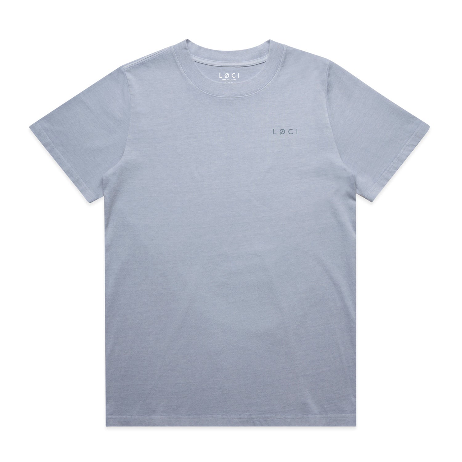 ICØN WOMEN'S VINTAGE-WASH T-SHIRT - POWDER
