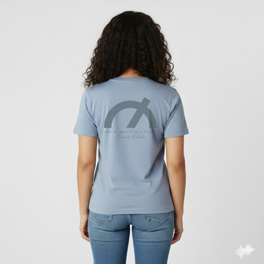 ICØN WOMEN'S VINTAGE-WASH T-SHIRT - POWDER