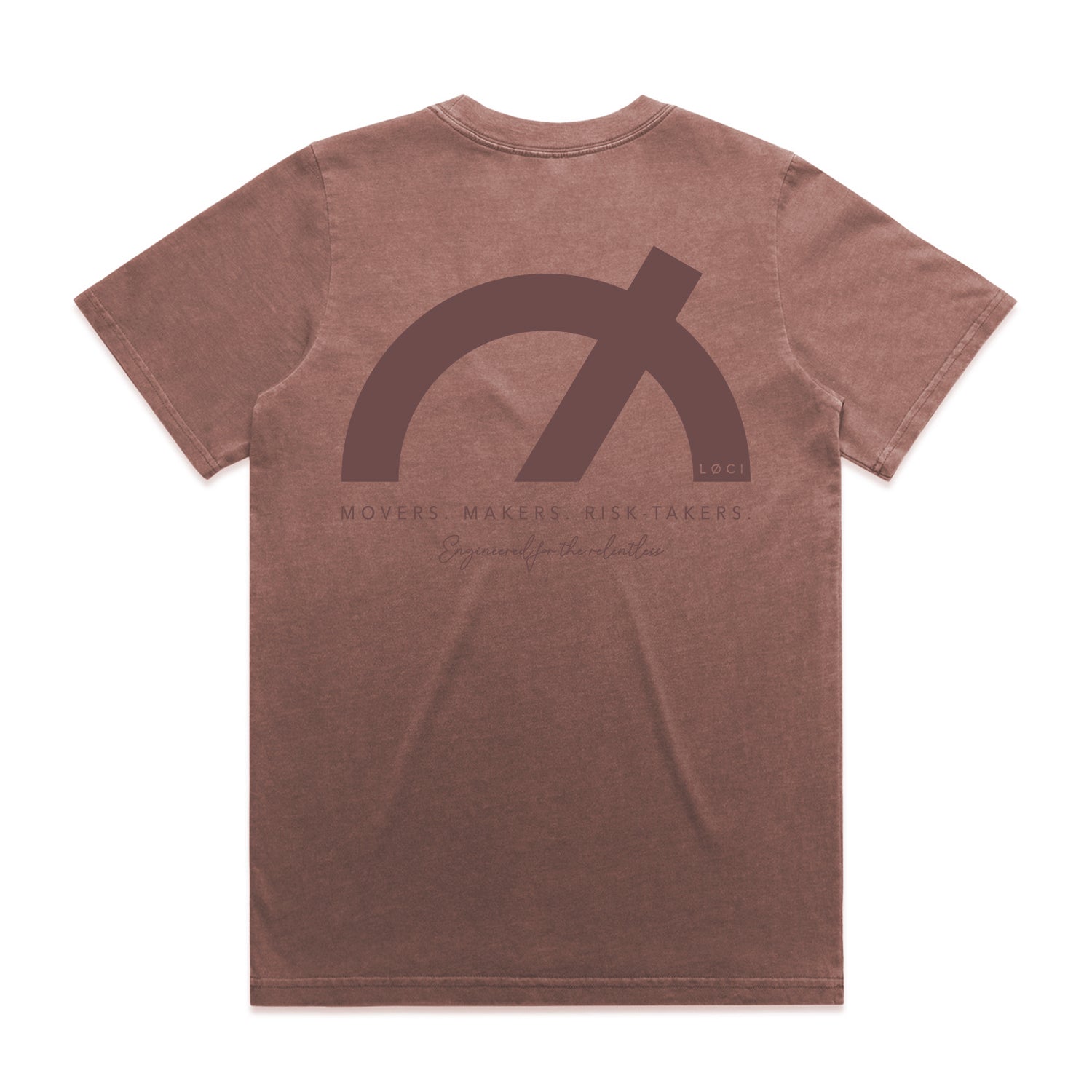 ICØN WOMEN'S VINTAGE-WASH T-SHIRT - PINK