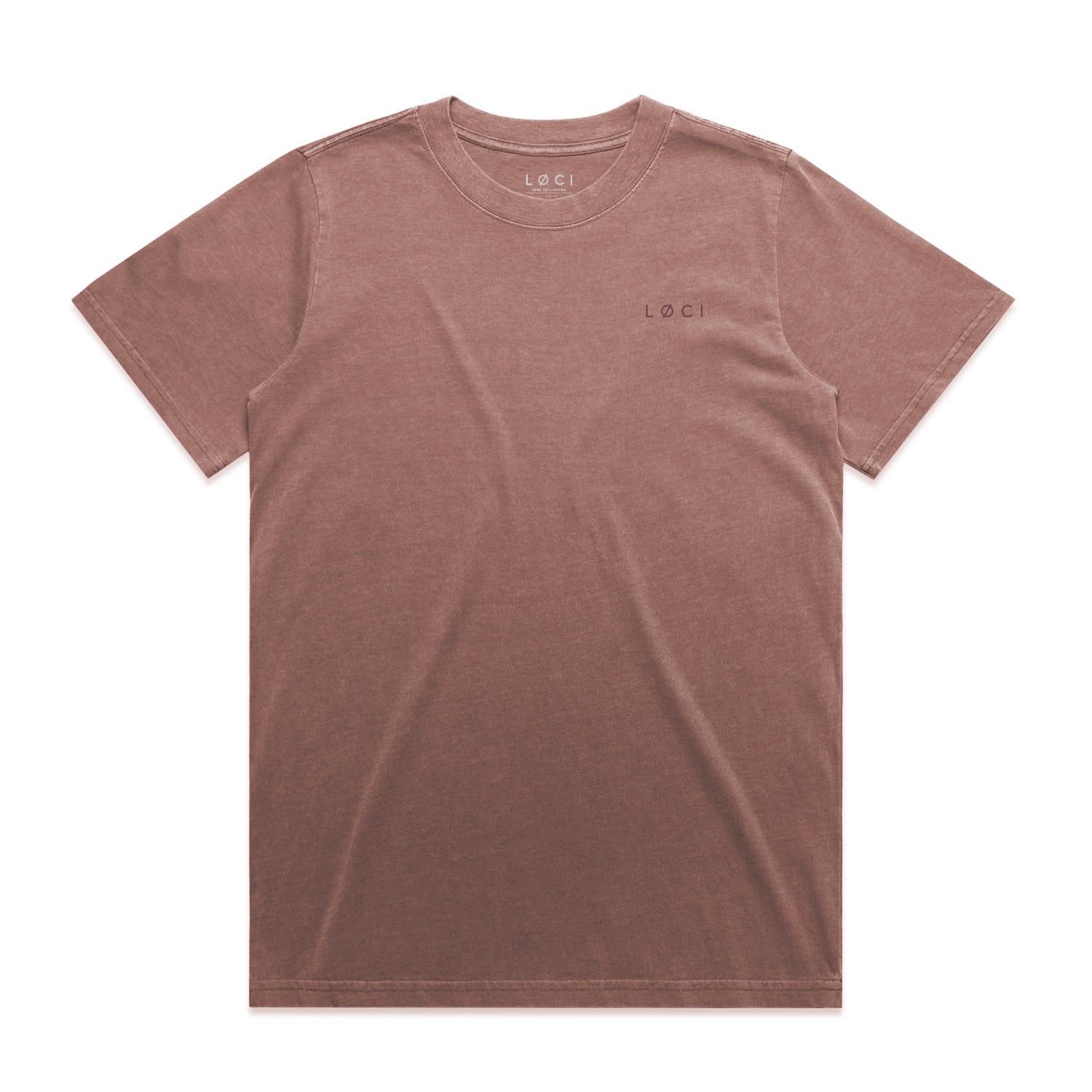 ICØN WOMEN'S VINTAGE-WASH T-SHIRT - PINK