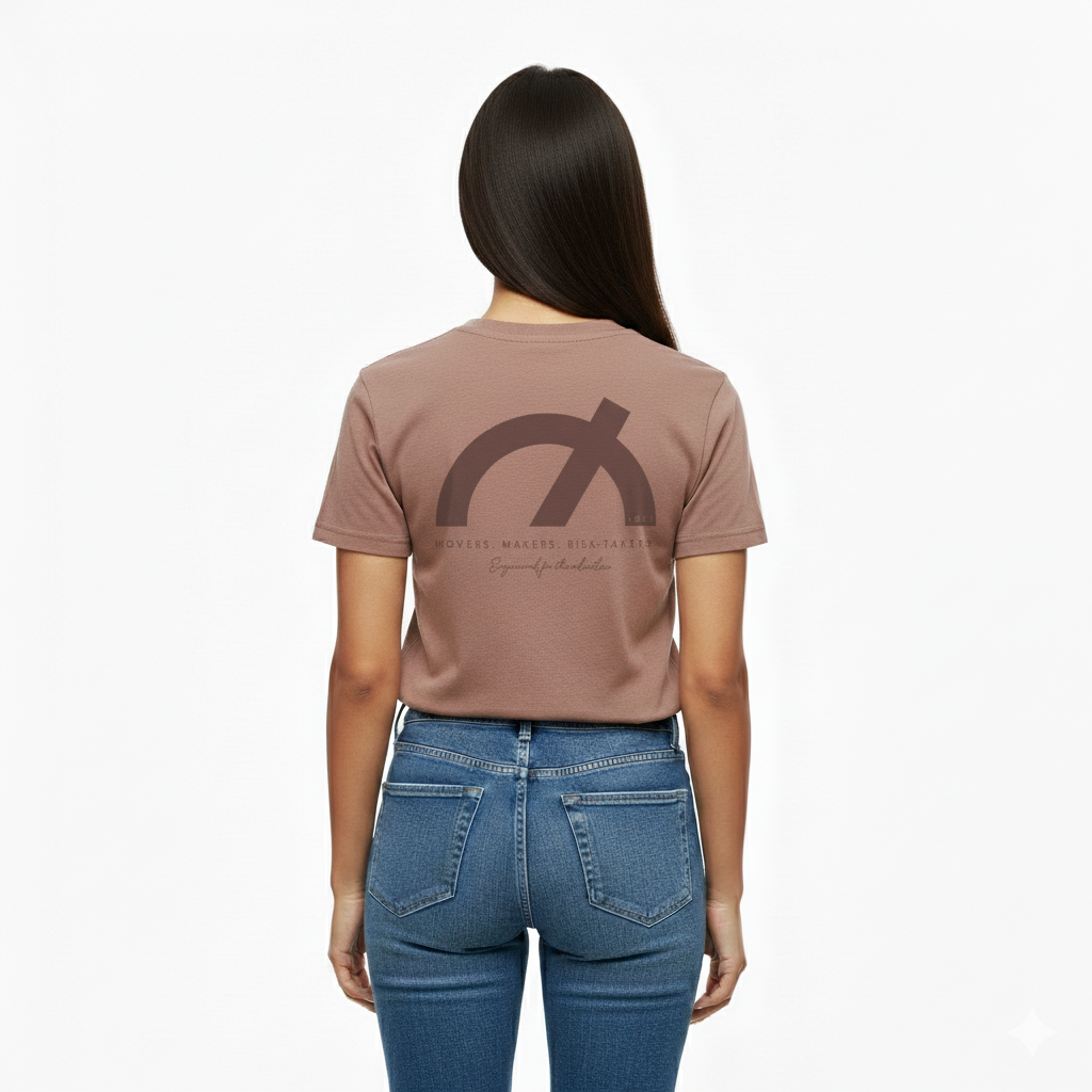 ICØN WOMEN'S VINTAGE-WASH T-SHIRT - PINK