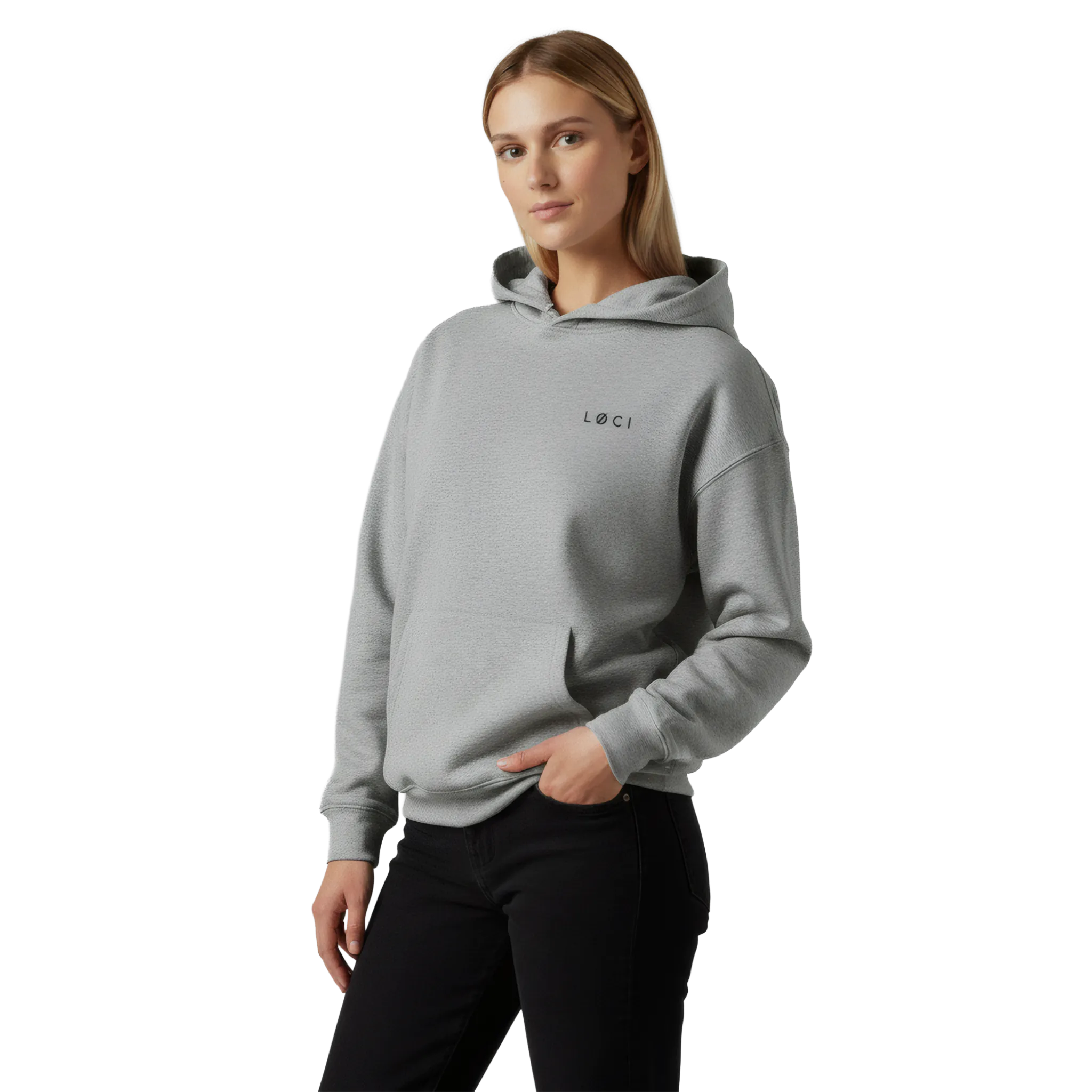ICØN HOODIE - ATHLETIC HEATHER
