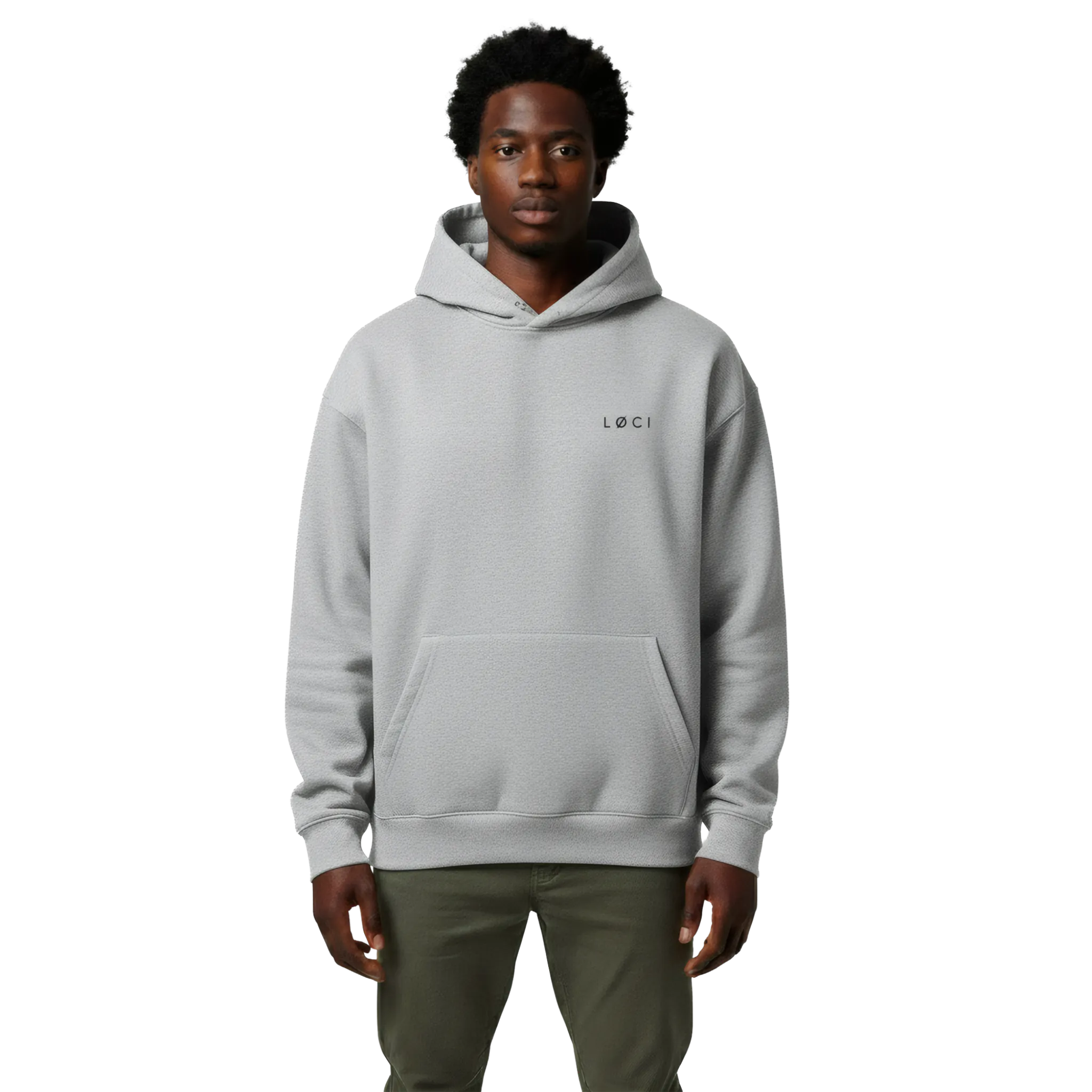 ICØN HOODIE - ATHLETIC HEATHER