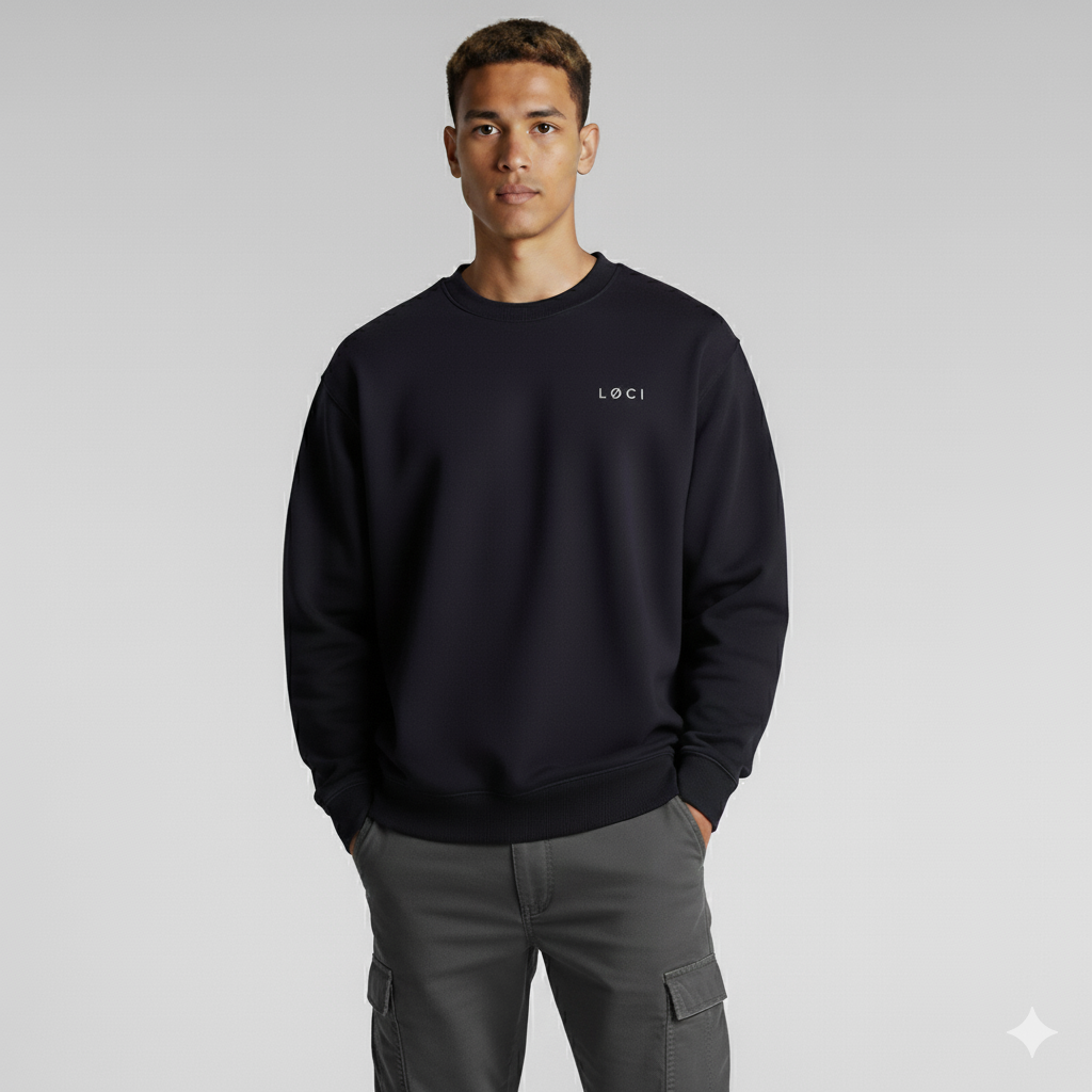 ICØN SWEATER - INK BLUE