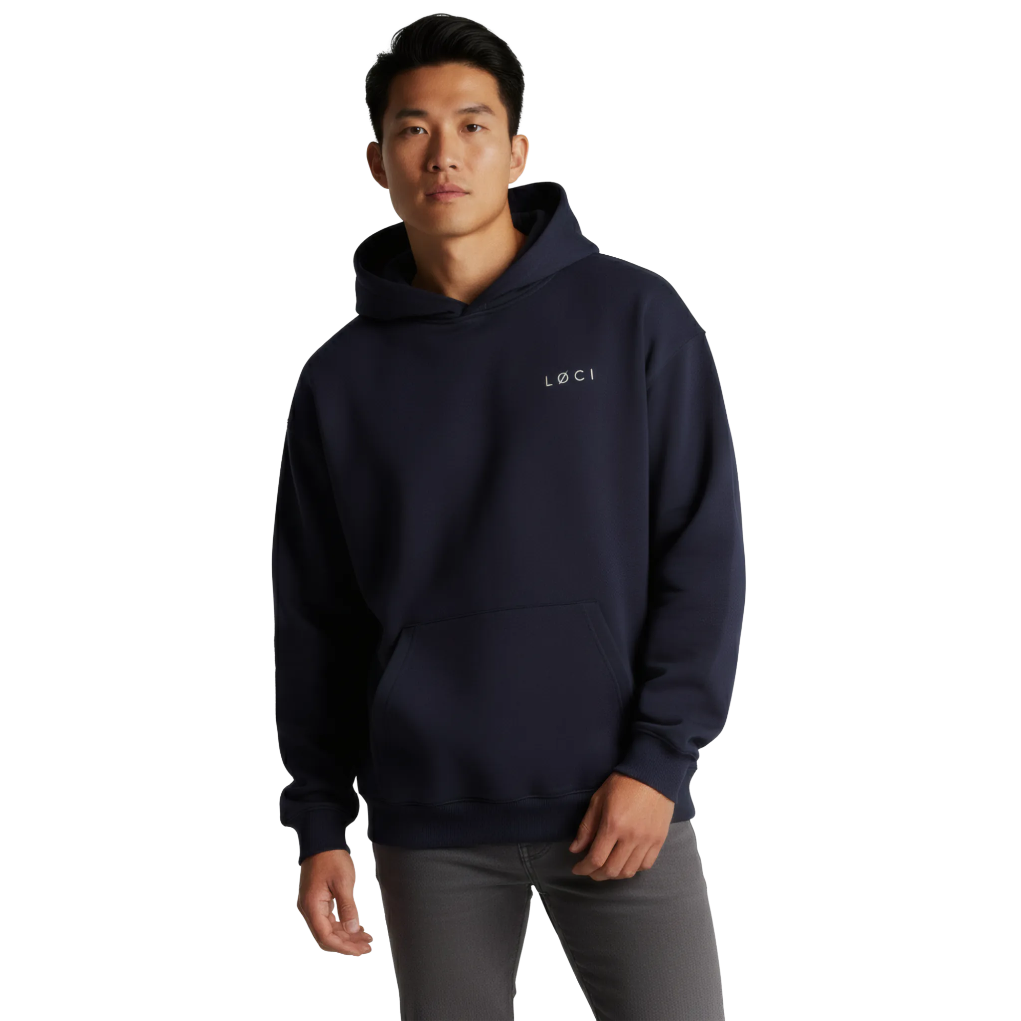 ICØN HOODIE - INK BLUE