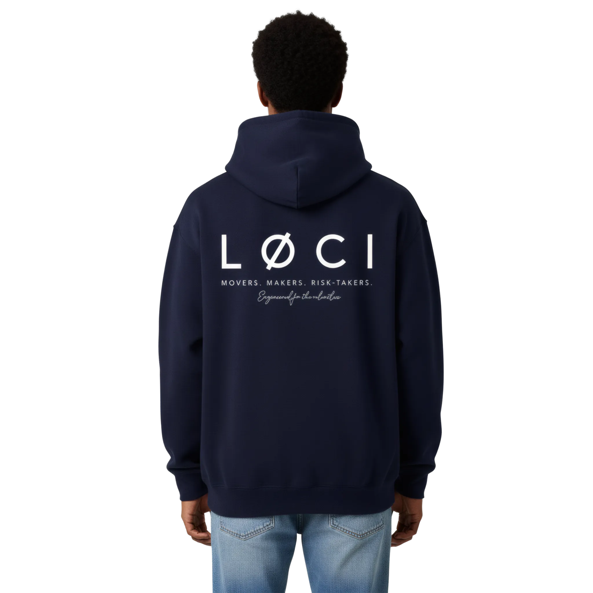 CØRE HOODIE - INK BLUE