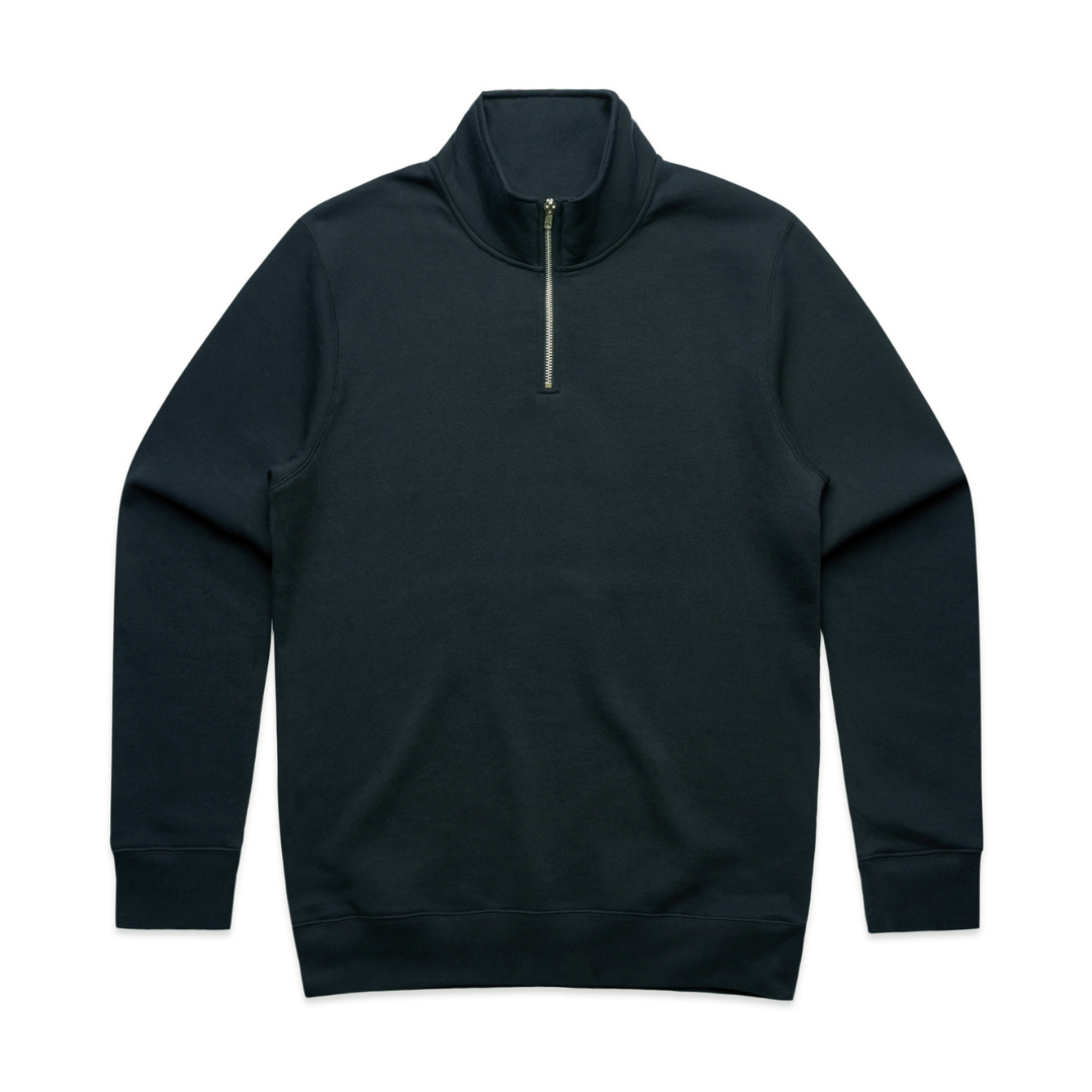 LA MAISON MEN'S HALF ZIP SWEATER - NAVY
