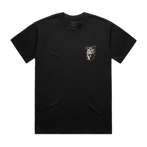 UNLEASHED MEN'S T-SHIRT - BLACK