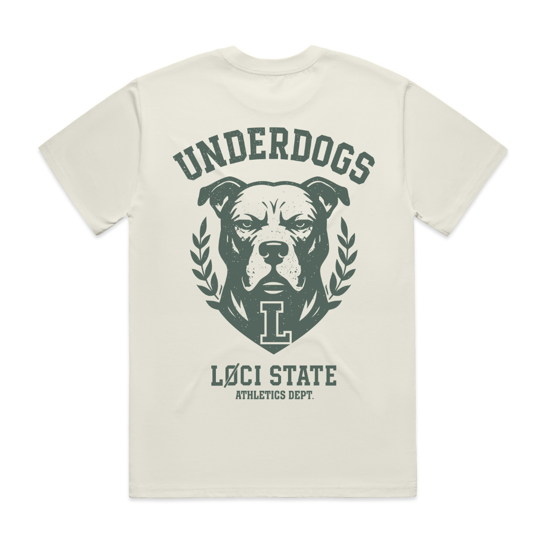 UNDERDOGS T-SHIRT - ECRU