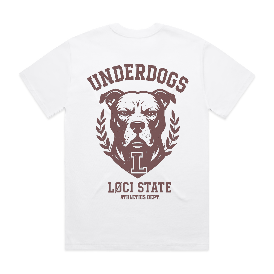 UNDERDOGS T-SHIRT - WHITE