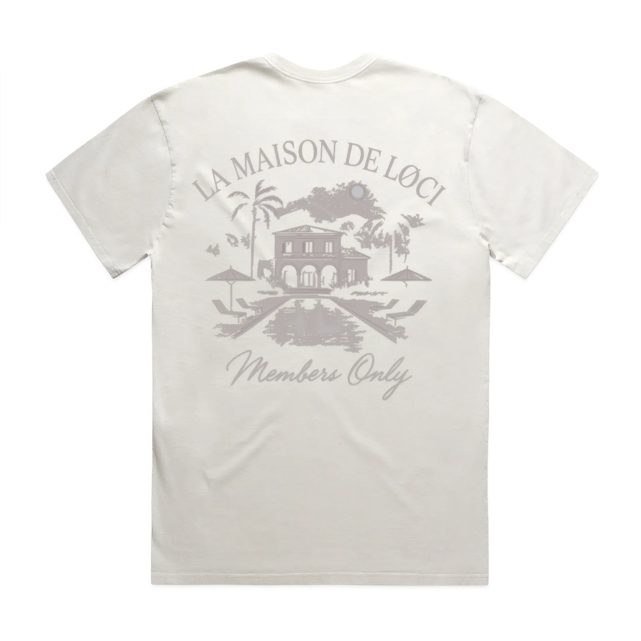 LA MAISON MEN'S T-SHIRT - VINTAGE BONE