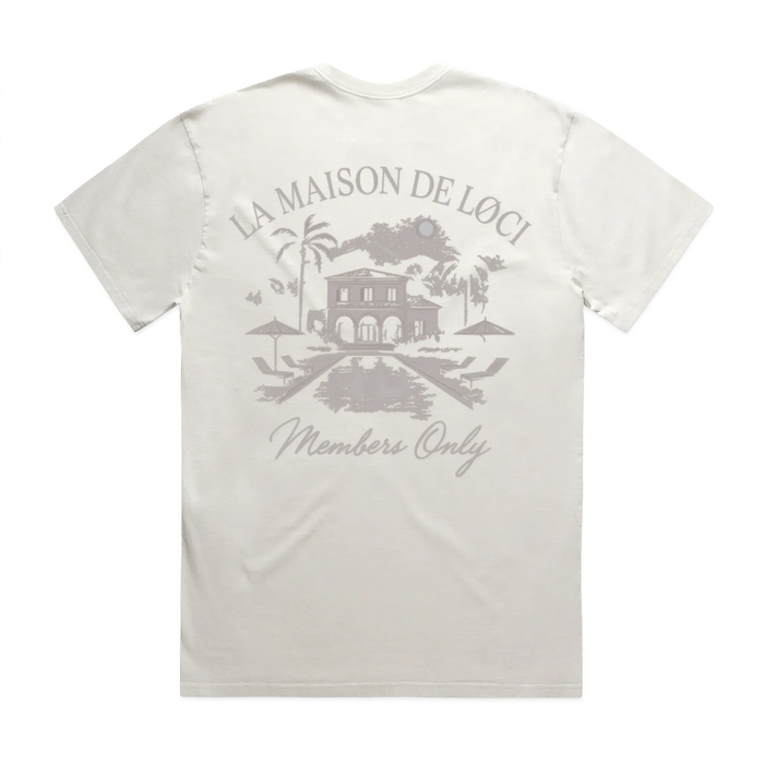 LA MAISON MEN'S T-SHIRT - VINTAGE BONE
