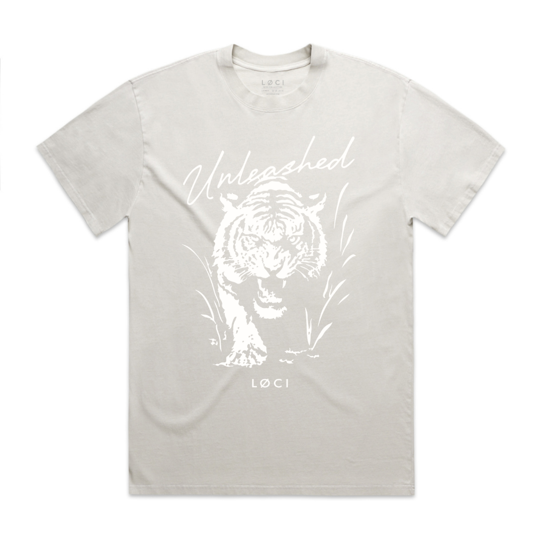 UNLEASHED X MEN'S T-SHIRT - VINTAGE BONE