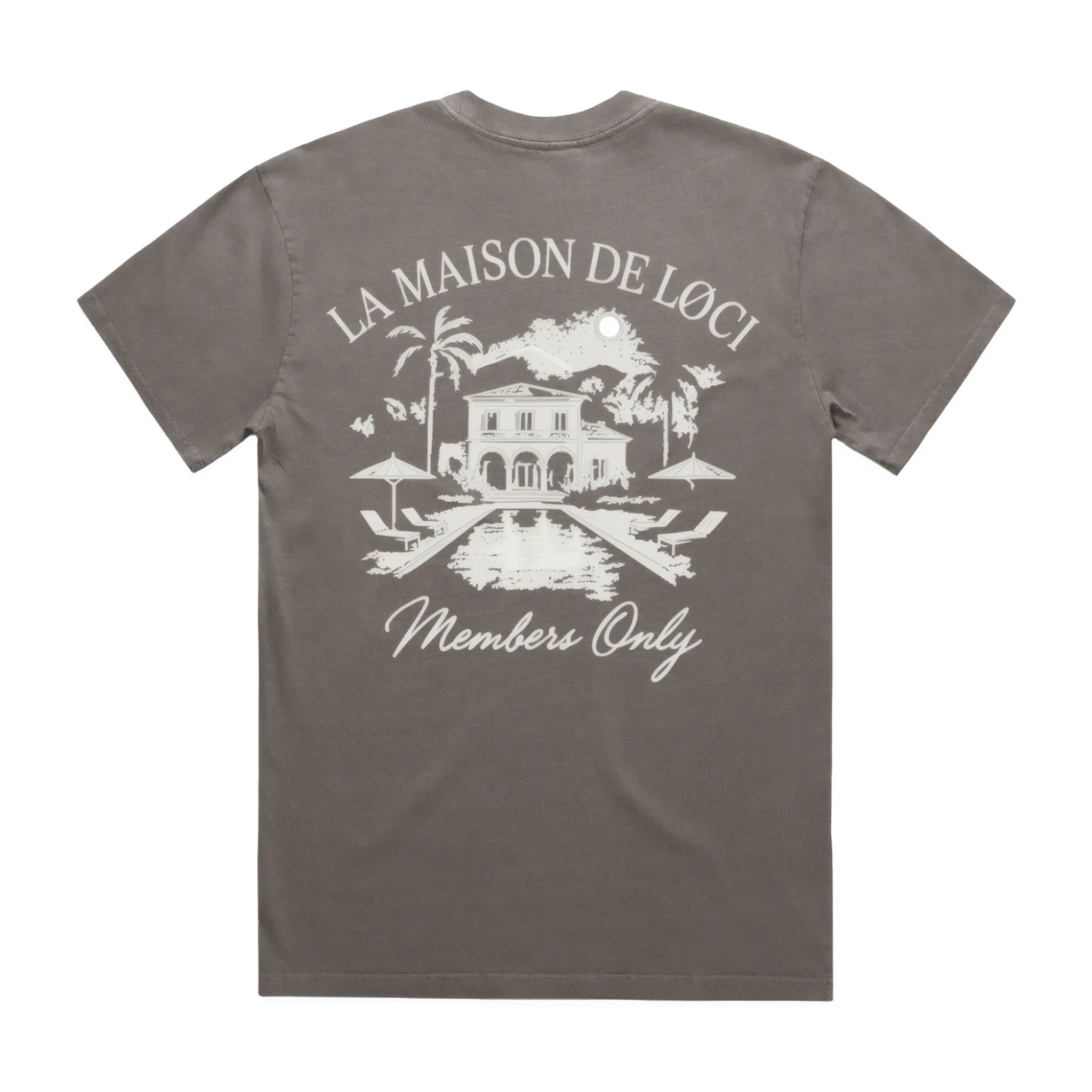 LA MAISON MEN'S T-SHIRT - BLACK
