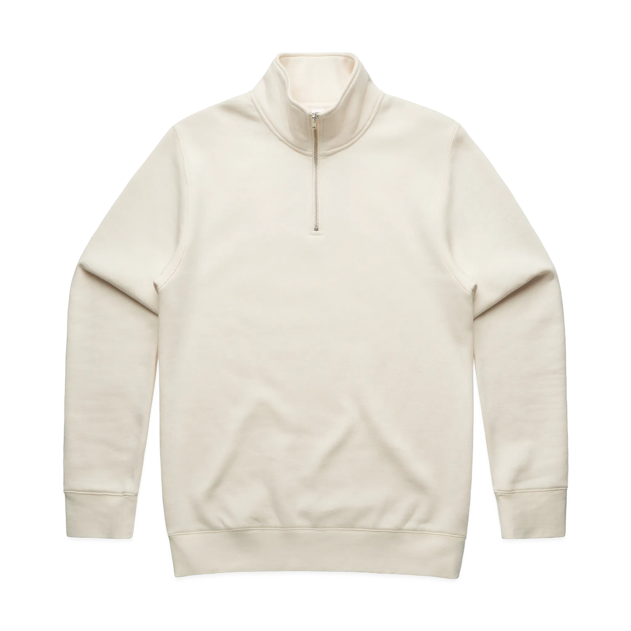 LØCI STATE HALF ZIP SWEATER - ECRU